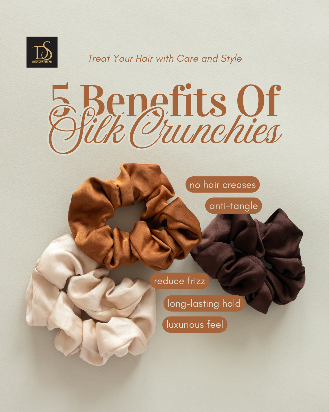 🌸 Benefits of Silk Scrunchies for Hair Care